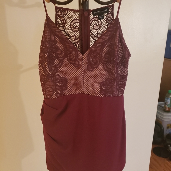 Stylestalker red romper - Picture 2 of 4